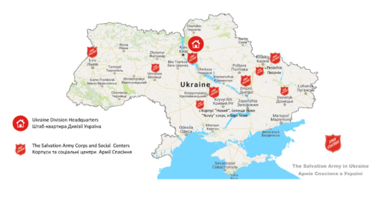 SalvationArmy ministries Ukraine